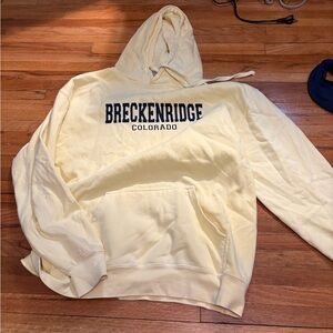 Breckenridge Women's Yellow Hoodie